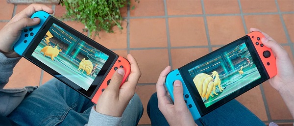 Игровая приставка Nintendo Switch мультиплеер